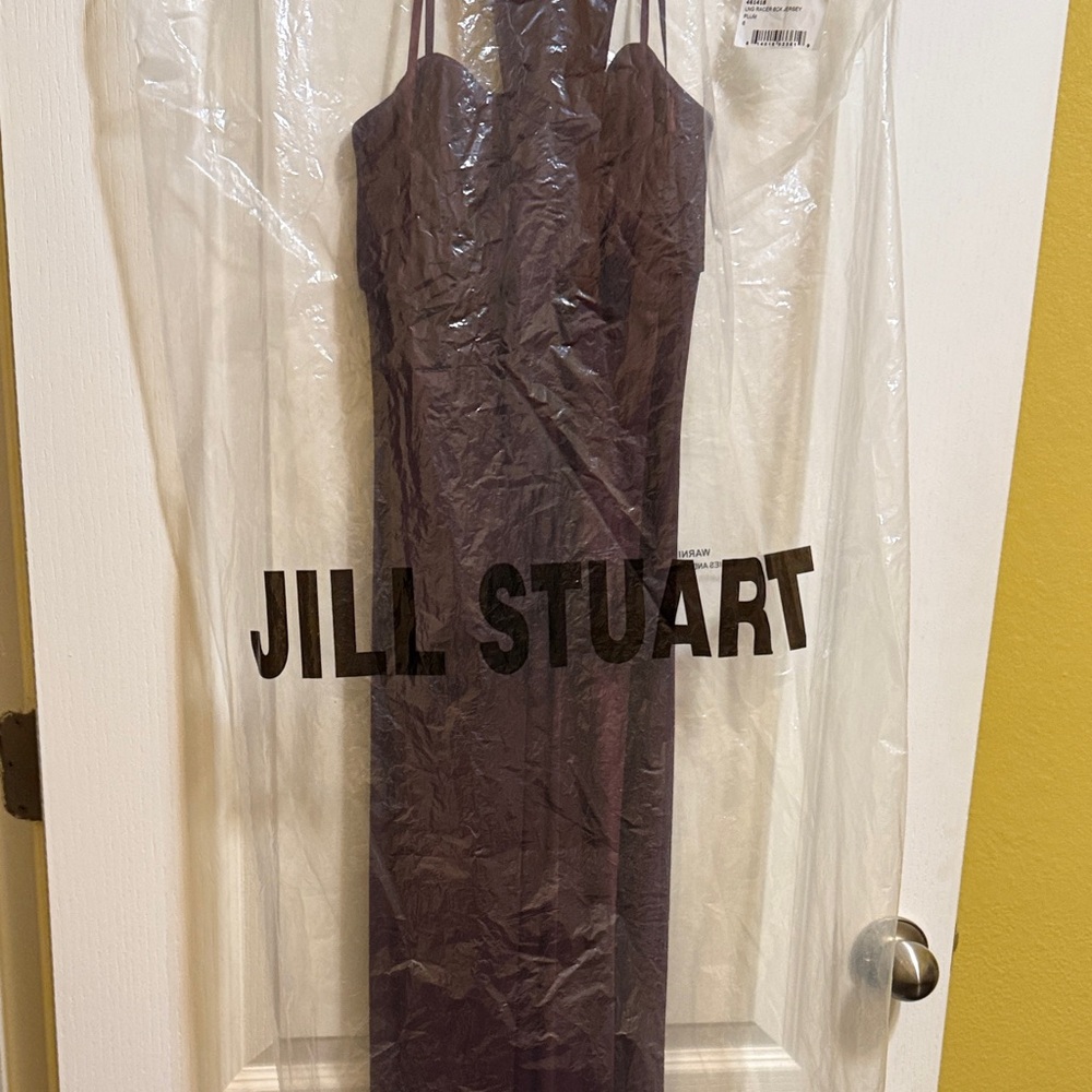 Jill Stuart Plum Racer Back Top